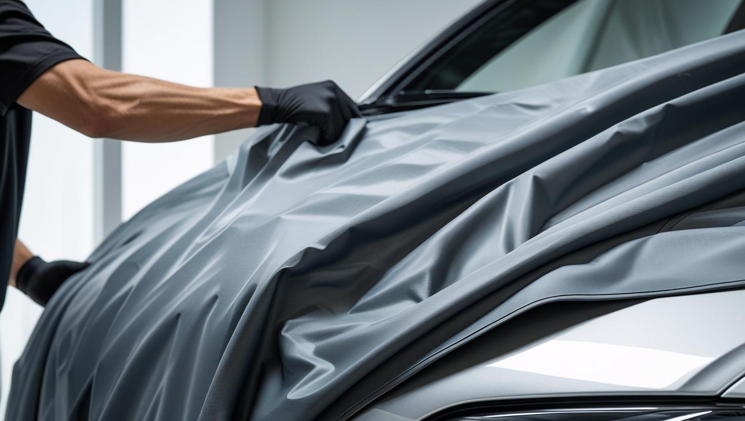 pose de covering sur une voiture (1)