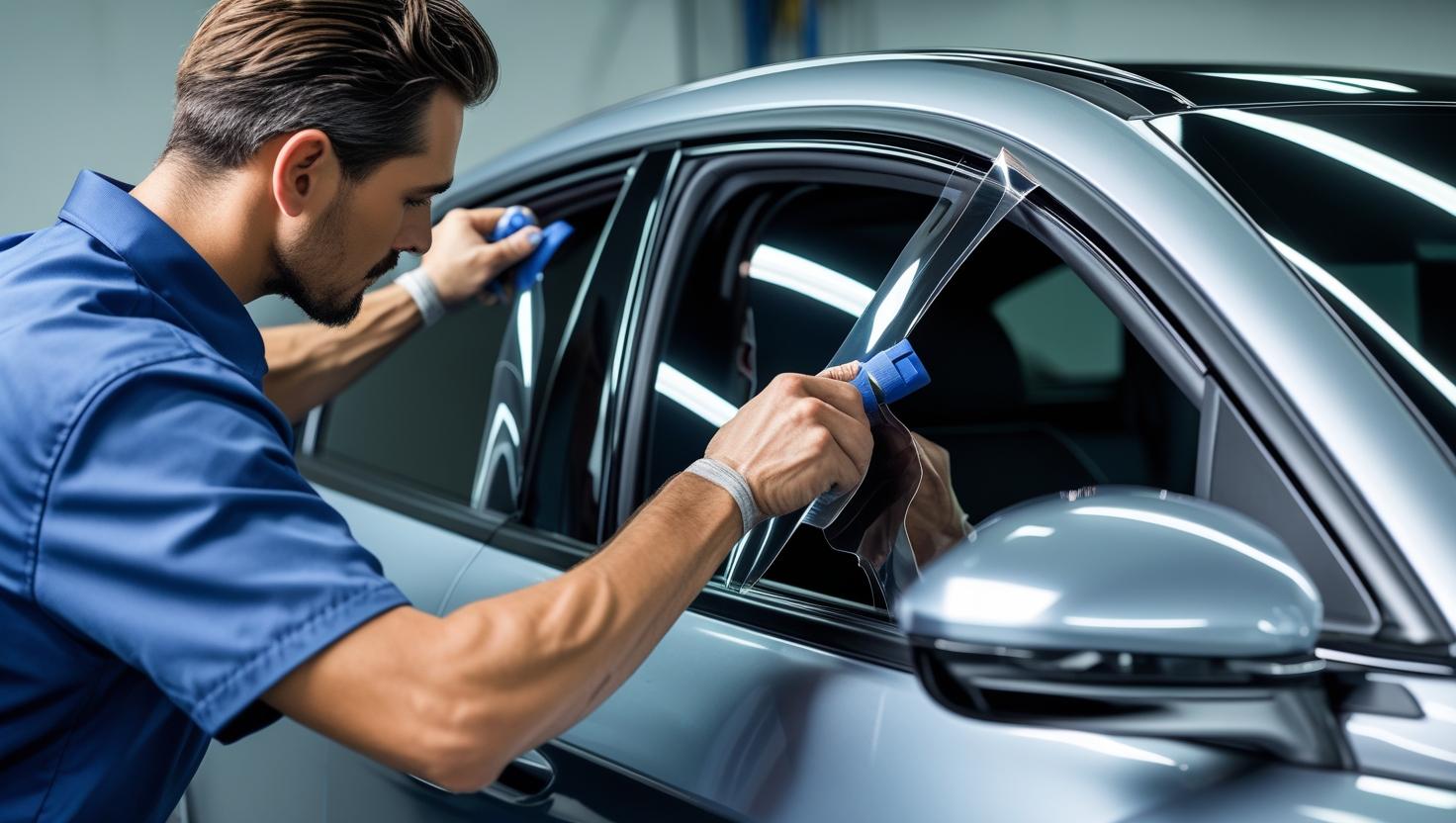 pose de vitre teintées sur voiture (5)